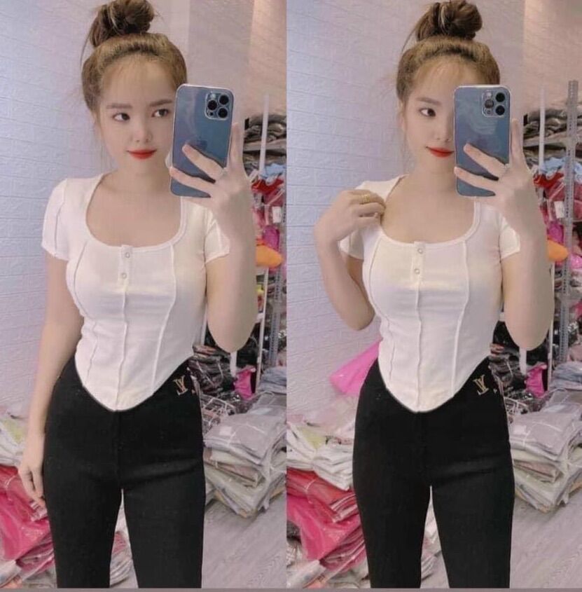 Áo thun tà bầu vải bozip loại 1