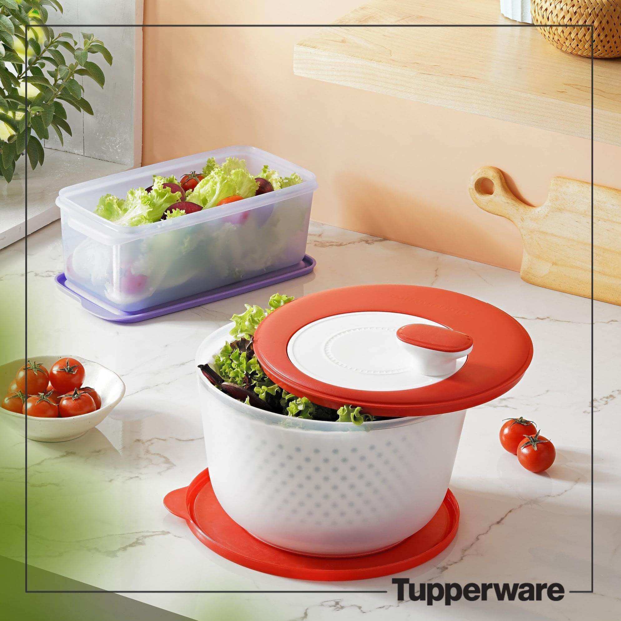[XẢ] Rổ quay rau Tupperware