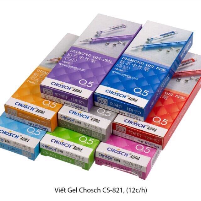 [HCM]Viết nước Chosch 821 ( 1 hộp 12 cây)