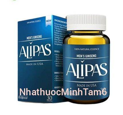 Sâm alipas mới hộp 30 viên