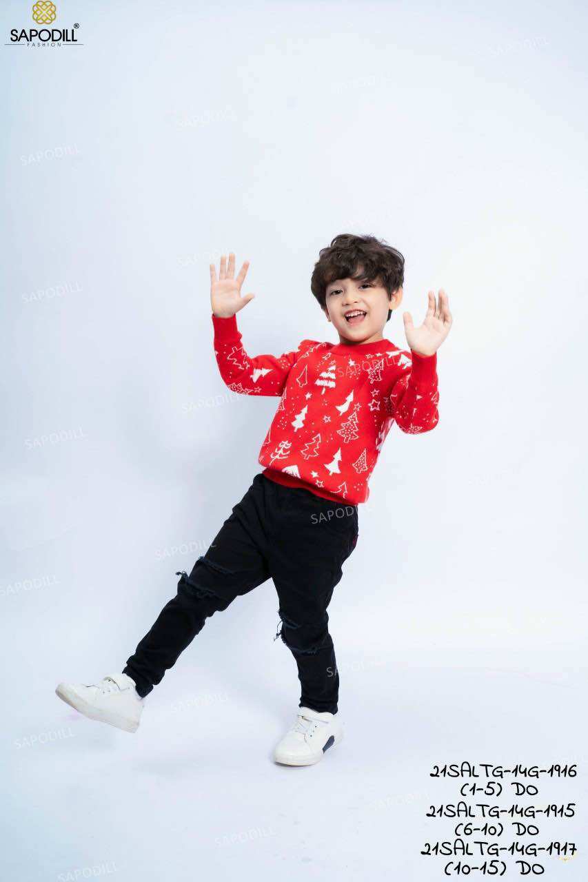 Áo len Noel cho mẹ và bé 9-55kg (hàng thiết kế)