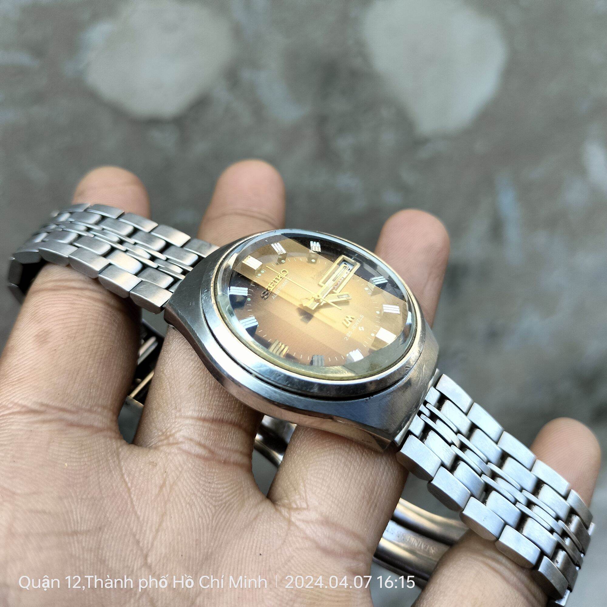 Vintage Seiko LM Automatic 5606-7300 25jewels