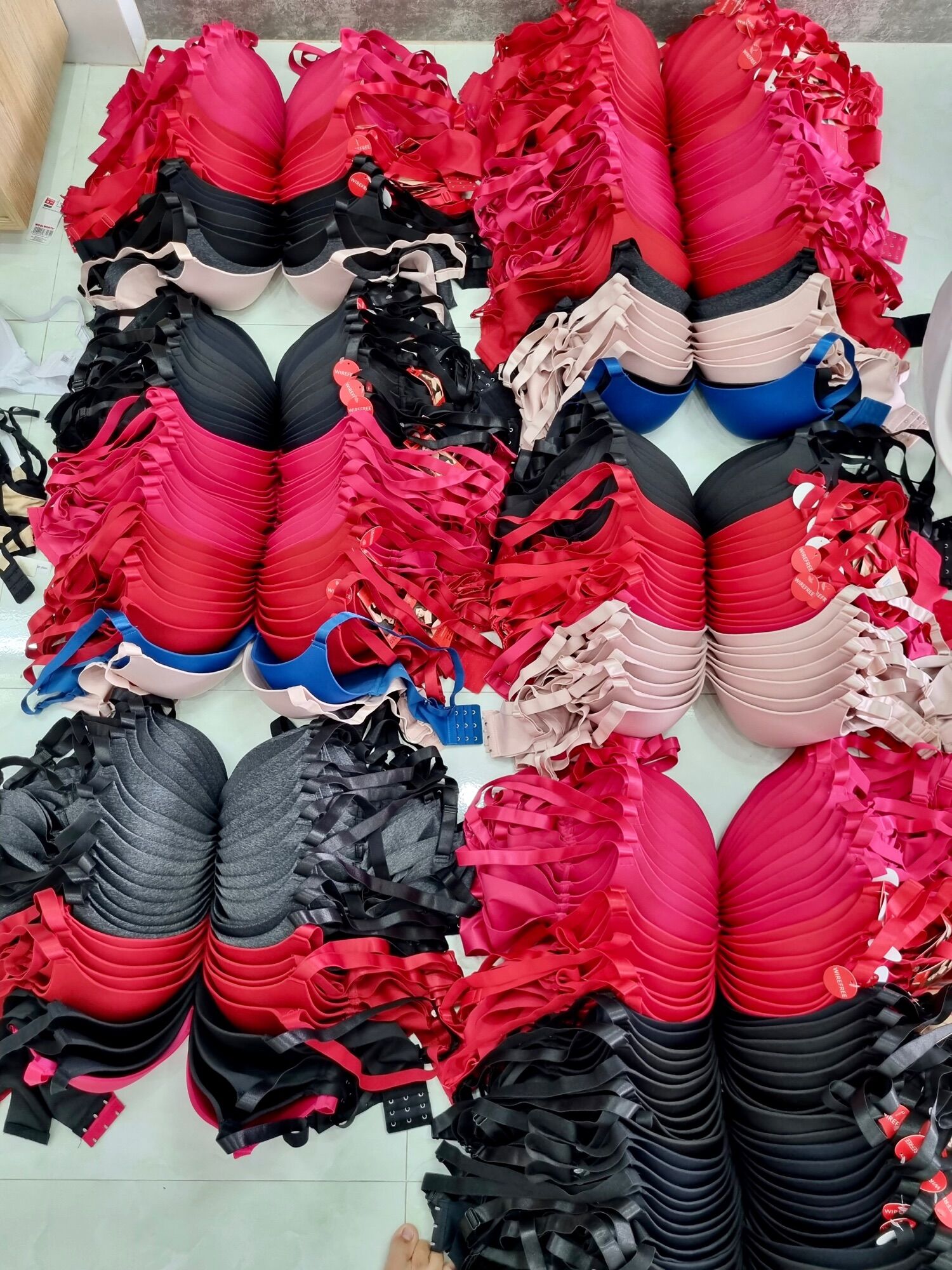 (BIGSIZE 34-46) Áo ngực không gọng mút mỏng quả to CDE