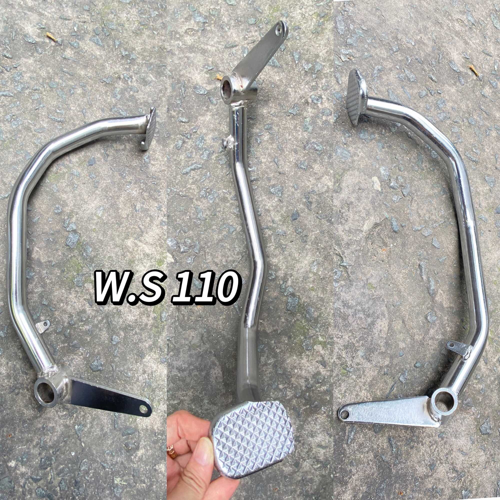 Cần thắng/ Cần đạp phanh xe Wave S110 bóng sáng