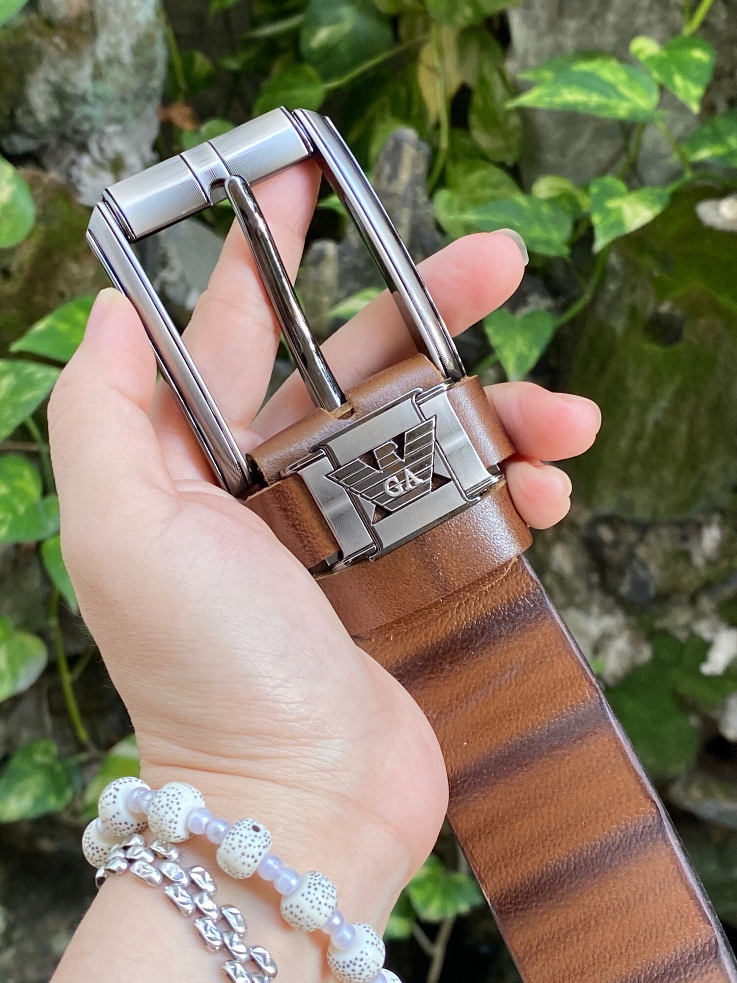 Dây da / Thắt lưng nam da bò B5 bản 4cm