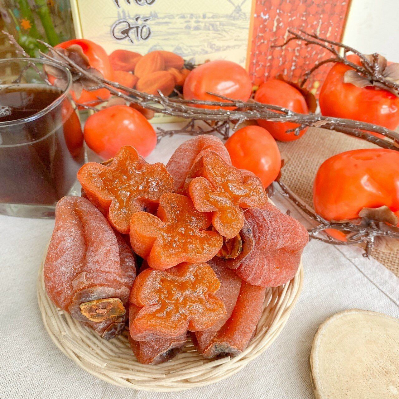 1kg Hồng sấy dẻo Đà Lạt