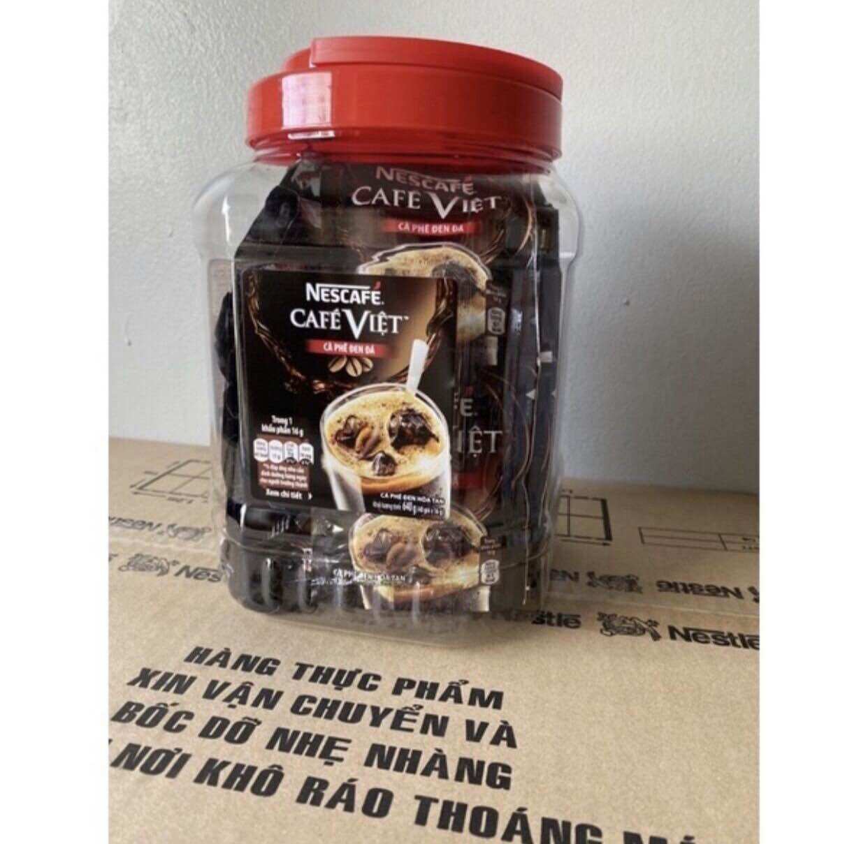 Cà phê Việt đen đá - Bịch 35gói + Tặng Sữa đặc 380g