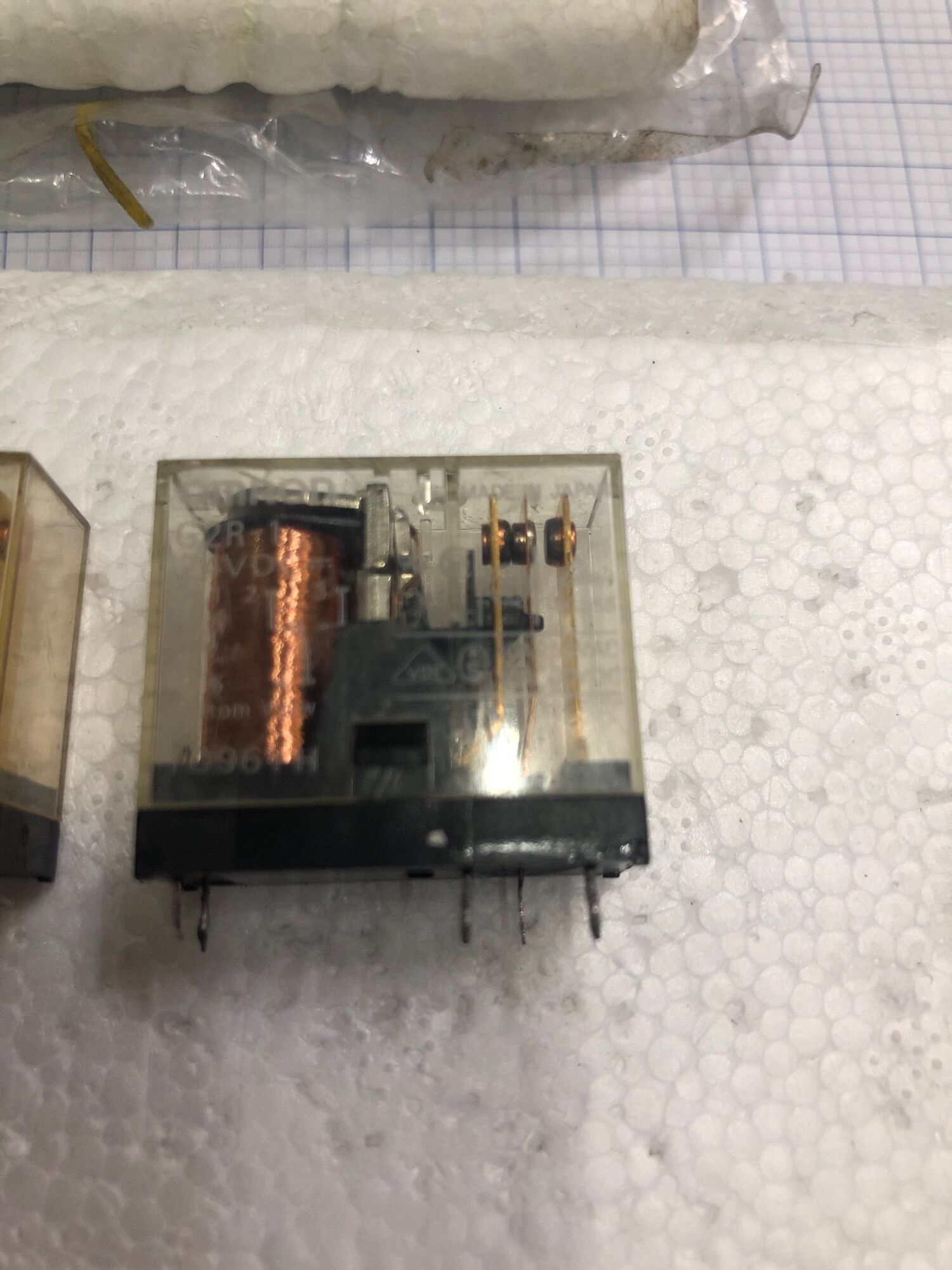 Relay/ Rơ le/ Omron / G2R-1 / 24VDC / 10A / 5 Chân ( Hàng tháo máy)