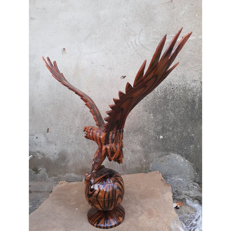 Đại bàng gỗ cao 50cm