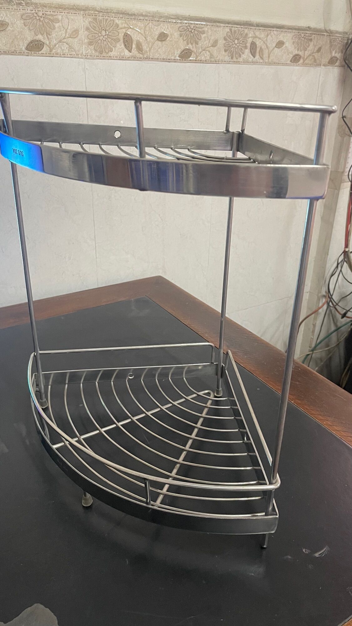 Kệ góc phòng tắm inox 304