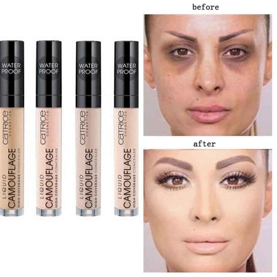 Kem che khuyết điểm dạng lỏng Catrice camouflage concealer liquid chống trôi 5ml, sản phẩm tốt, chất lượng cao, cam kết như hình, đảm bảo chính hãng, an toàn cho người sử dụng