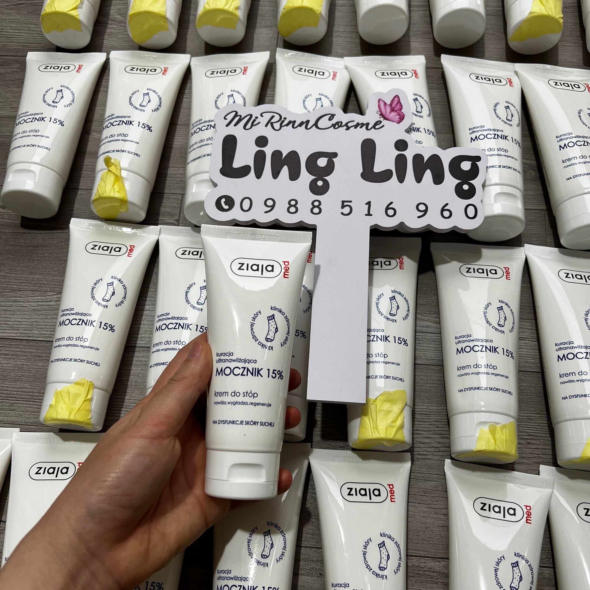 [XÁCH TAY đủ bill] Kem dưỡng da chân Ziaja Med Mocznik