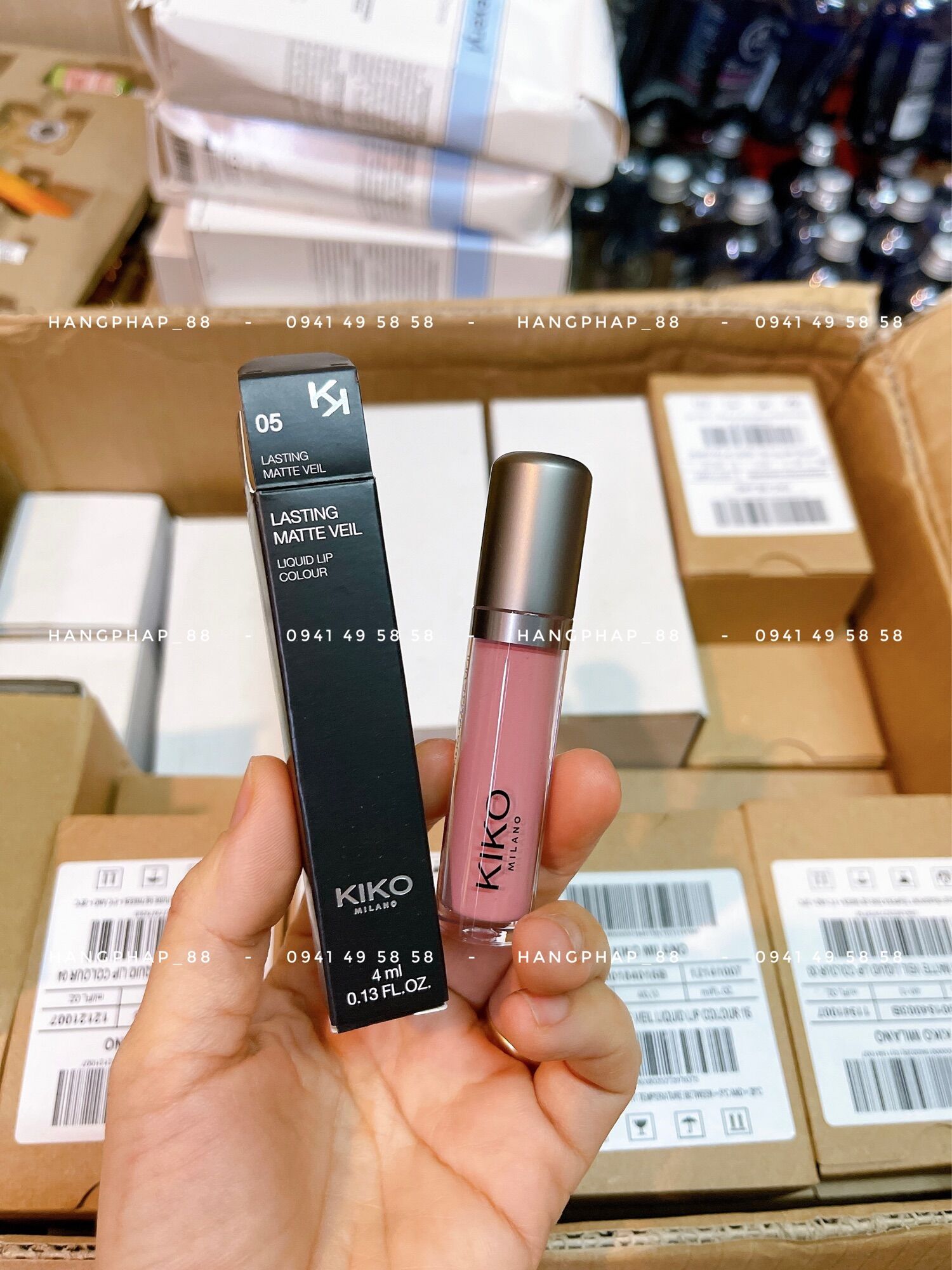 Son KiKo Lasting Matte Veil Liquid Lip Colour