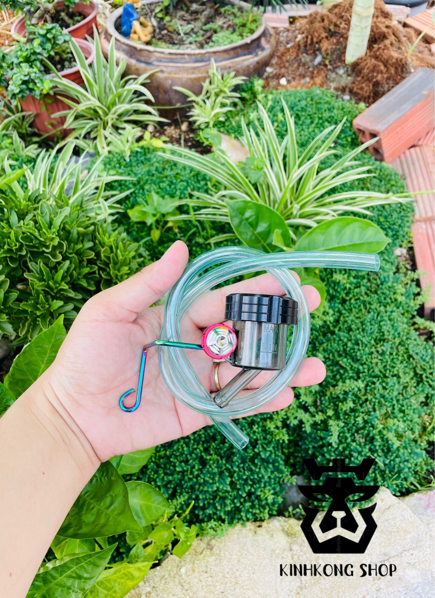 COMBO BÌNH DẦU NẮP NHÔM CNC