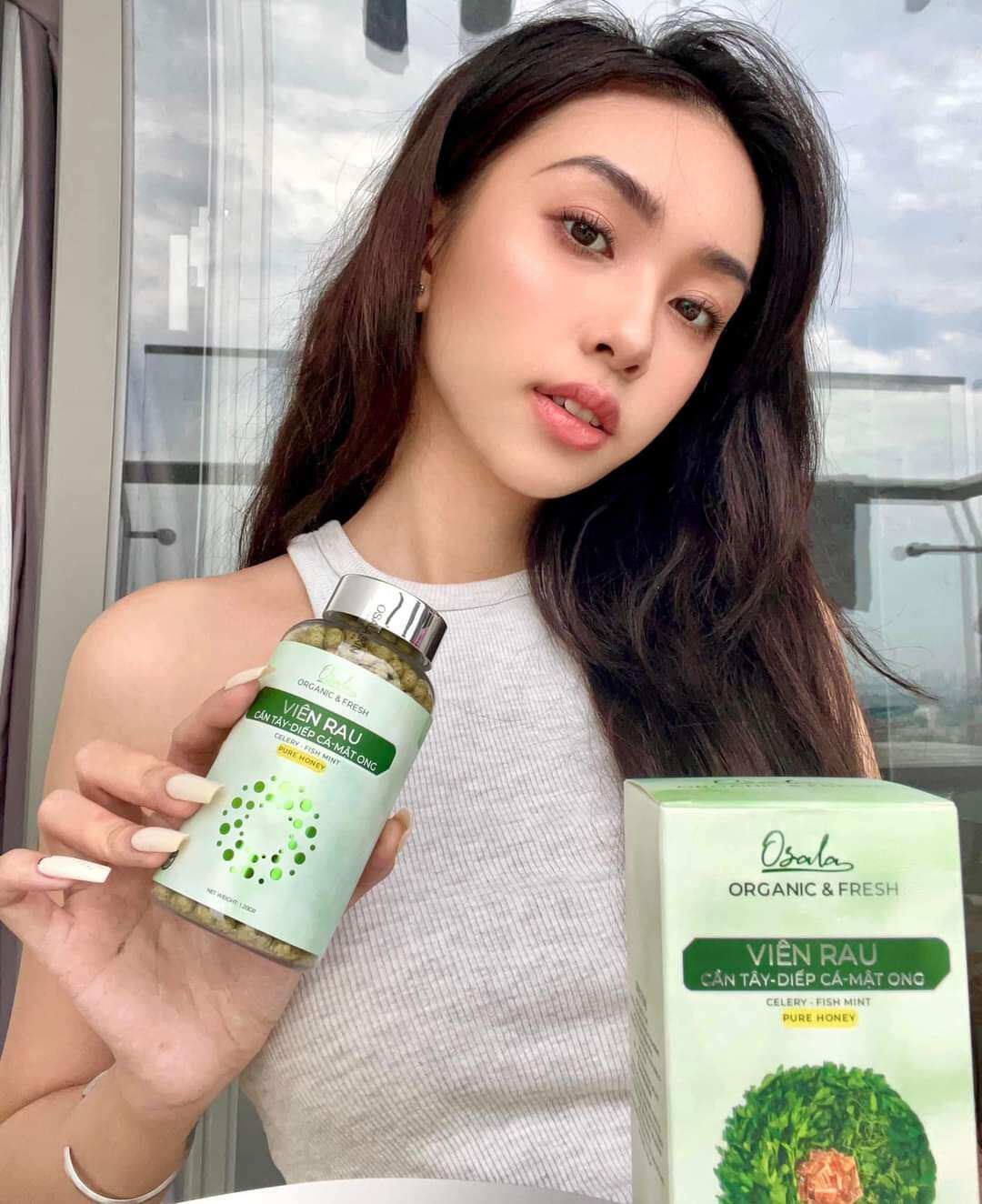 Combo Viên Rau Cần Tây và Viên Nghệ Osala