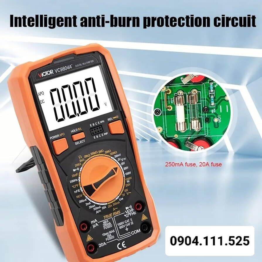Đồng hồ vạn năng victor vc-9804a+