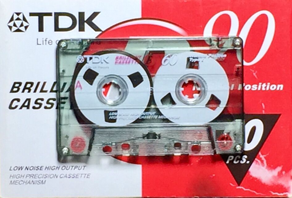 băng cassette REEL NHỰA trắng (2 cái NEW)