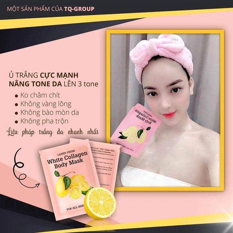 [HCM]ủ trắng chanh siêu trăng lemon