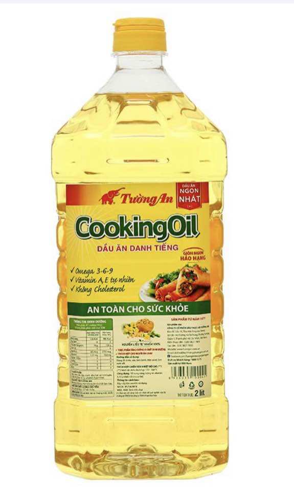 Dầu ăn Tường An - chai 2 lít