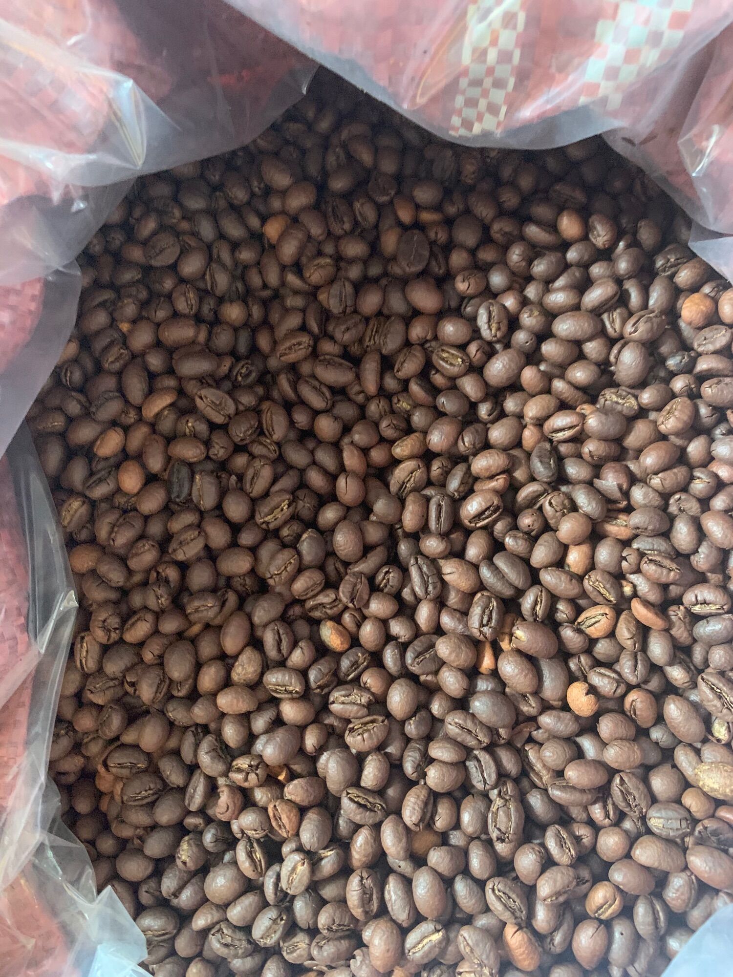 500g_ Cà phê nguyên chất Culi robusta