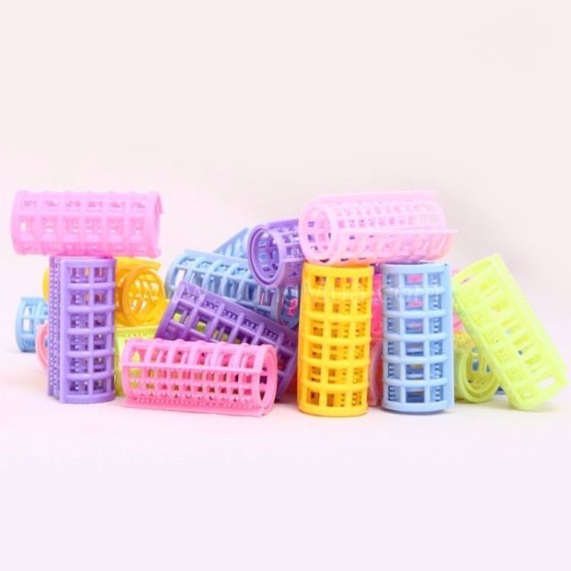 [HCM] BỘ 6 LÔ CUỐN TÓC GAI CÓ CHỤP