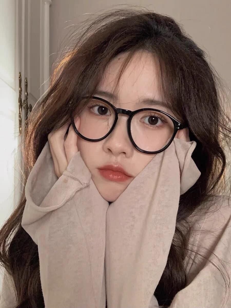 MẮT KÍNH GỌNG TRÒN 2 CHẤM HOT TREND