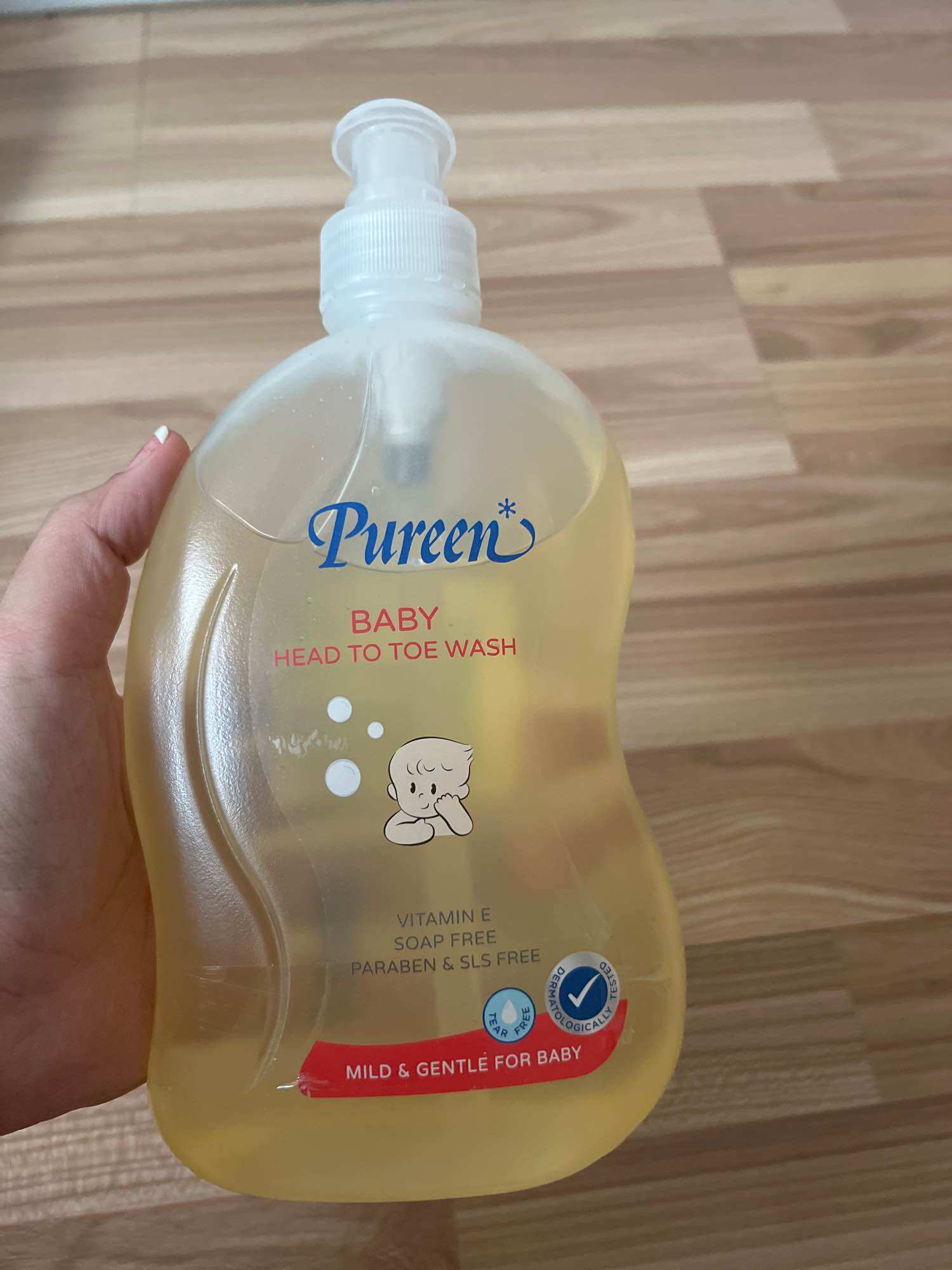 SỮA TẮM GỘI CHO BÉ PUREEN 750ML