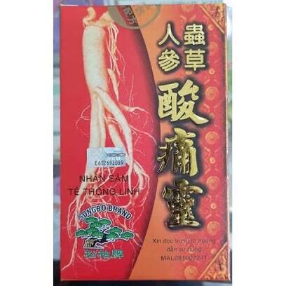NHÂN SÂM TÊ THỐNG LINH CHÍNH HÃNG HỖ TRỢ XƯƠNG KHƠP VÀ GOUT