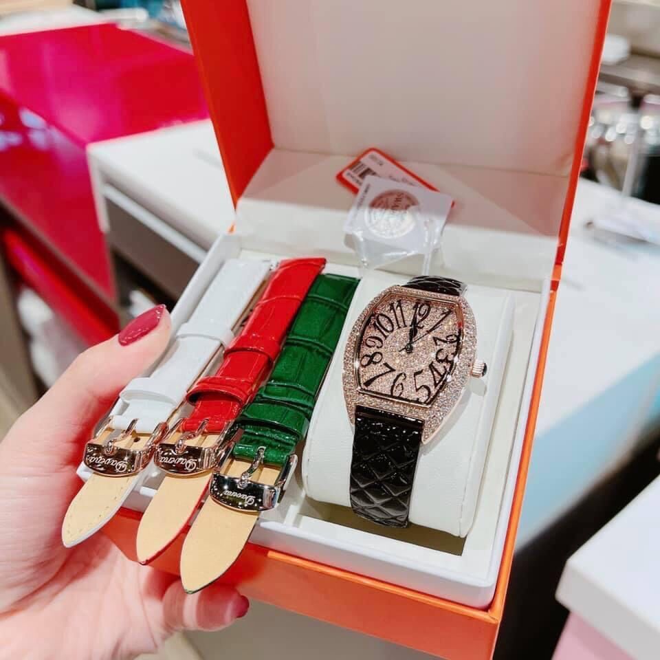 Đồng Hồ Nữ Davena Kèm Dây Thay Thế