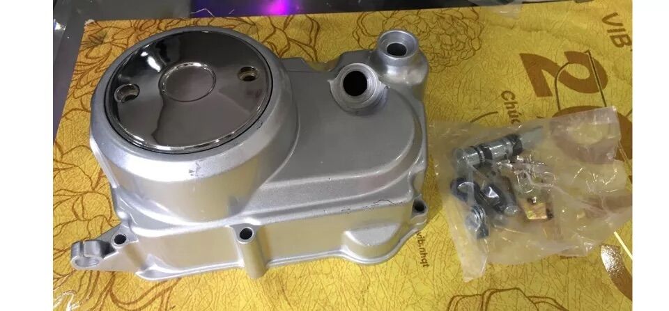 Nắp nồi sơn bạc + phụ kiện nồi đầy đủ cho xe 67 - Cd kiểu - sơn bạc