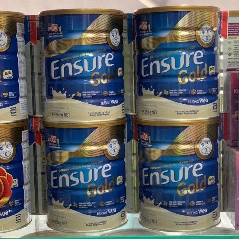 Sữa ensure gold hộp 850g