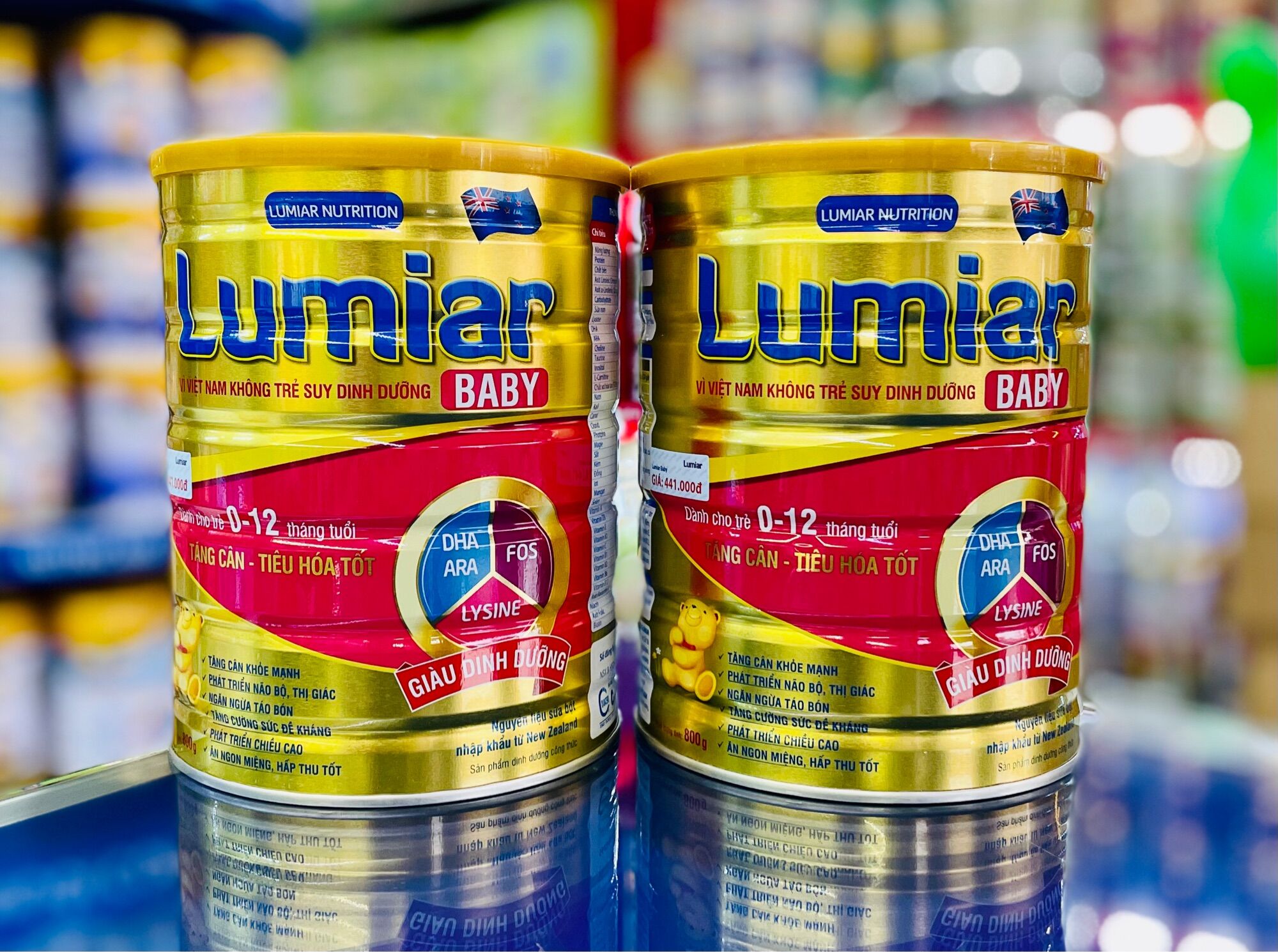 Sữa Bột Lumiar Baby 0-12 Tháng (900g)