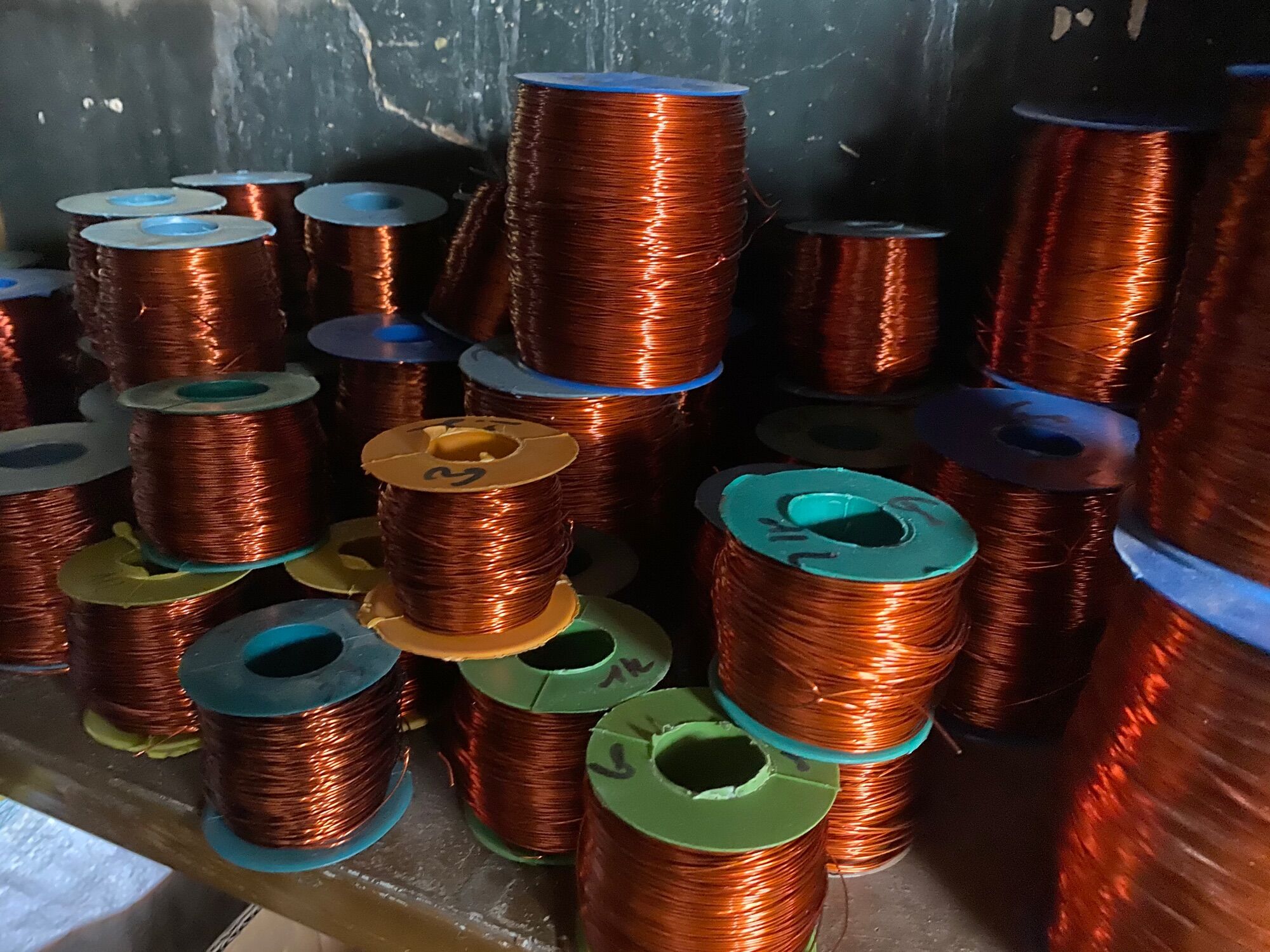 Dây đồng tráng men làm đồ handmade