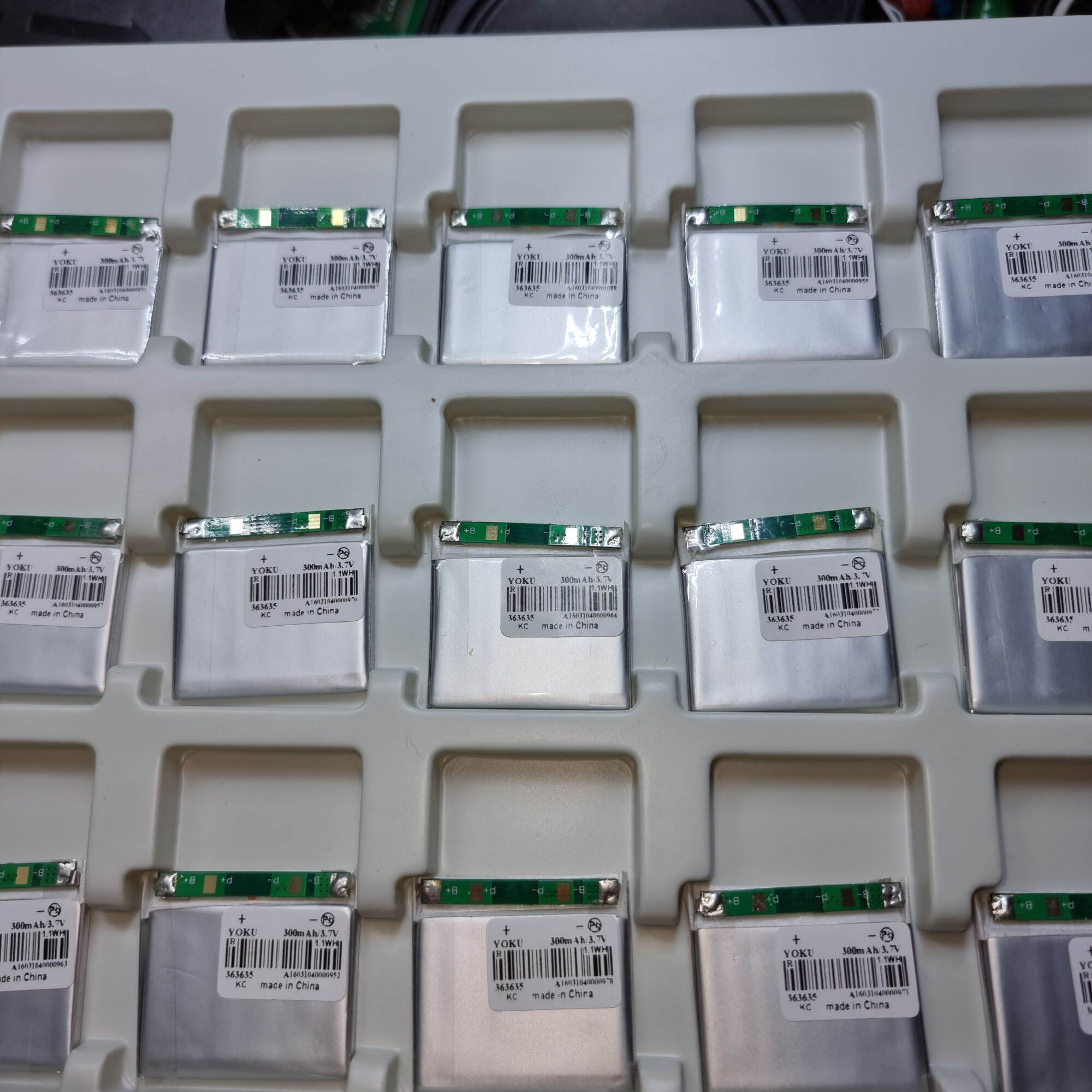 Pin Lithium 3.7V / 300mAh (Lithium Polyme)