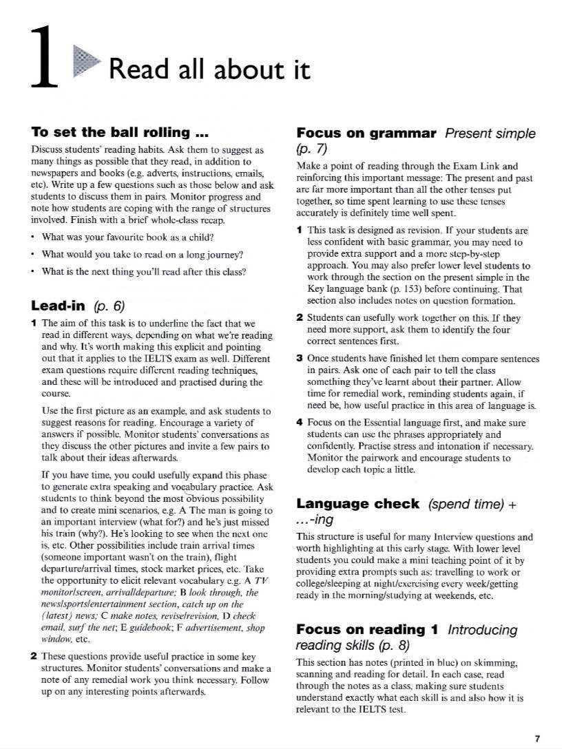 Focus on Ielts Foundation Teacher’S Book [Color Book]