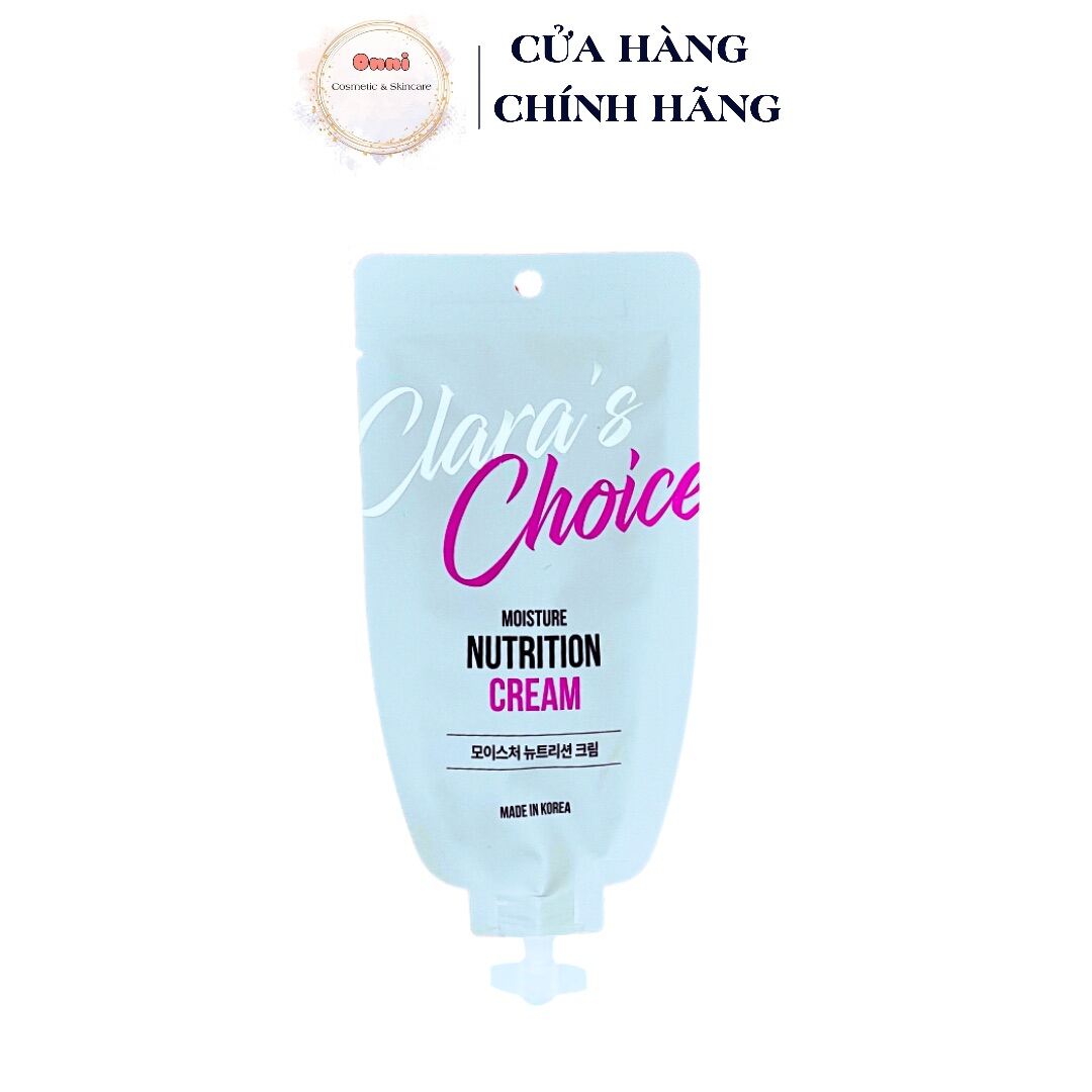 Kem dưỡng Veraclara Clara s Choice cấp ẩm và làm trắng Moisture Nutrition Cream 25g thumbnail