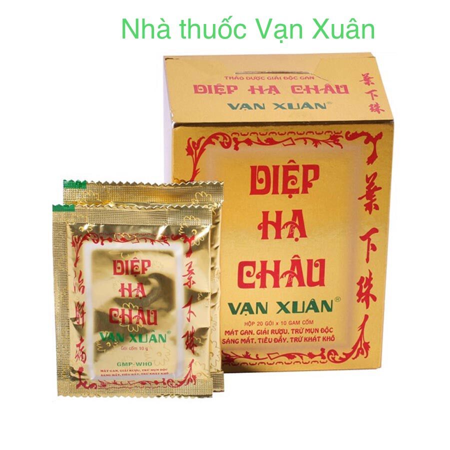 Trà diệp hạ châu giải độc gan