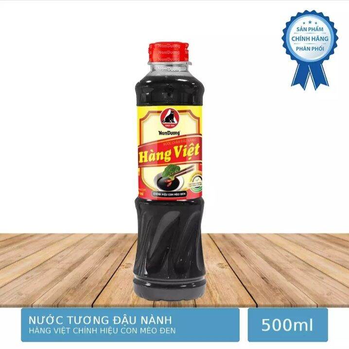 Combo 6 Chai Nước Tương Hàng Việt Chai 500ml
