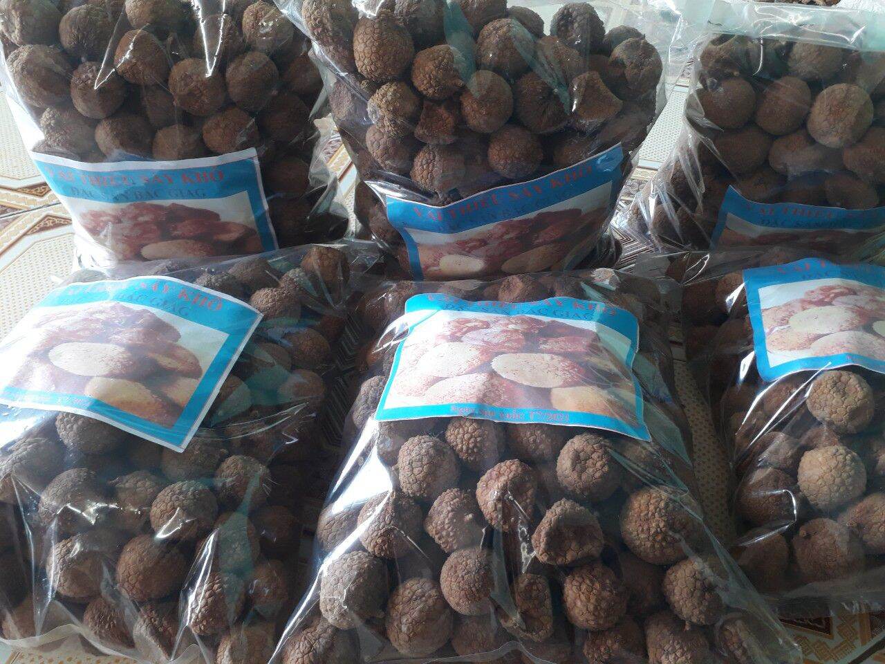 120k/3kg vải sấy bắc giang