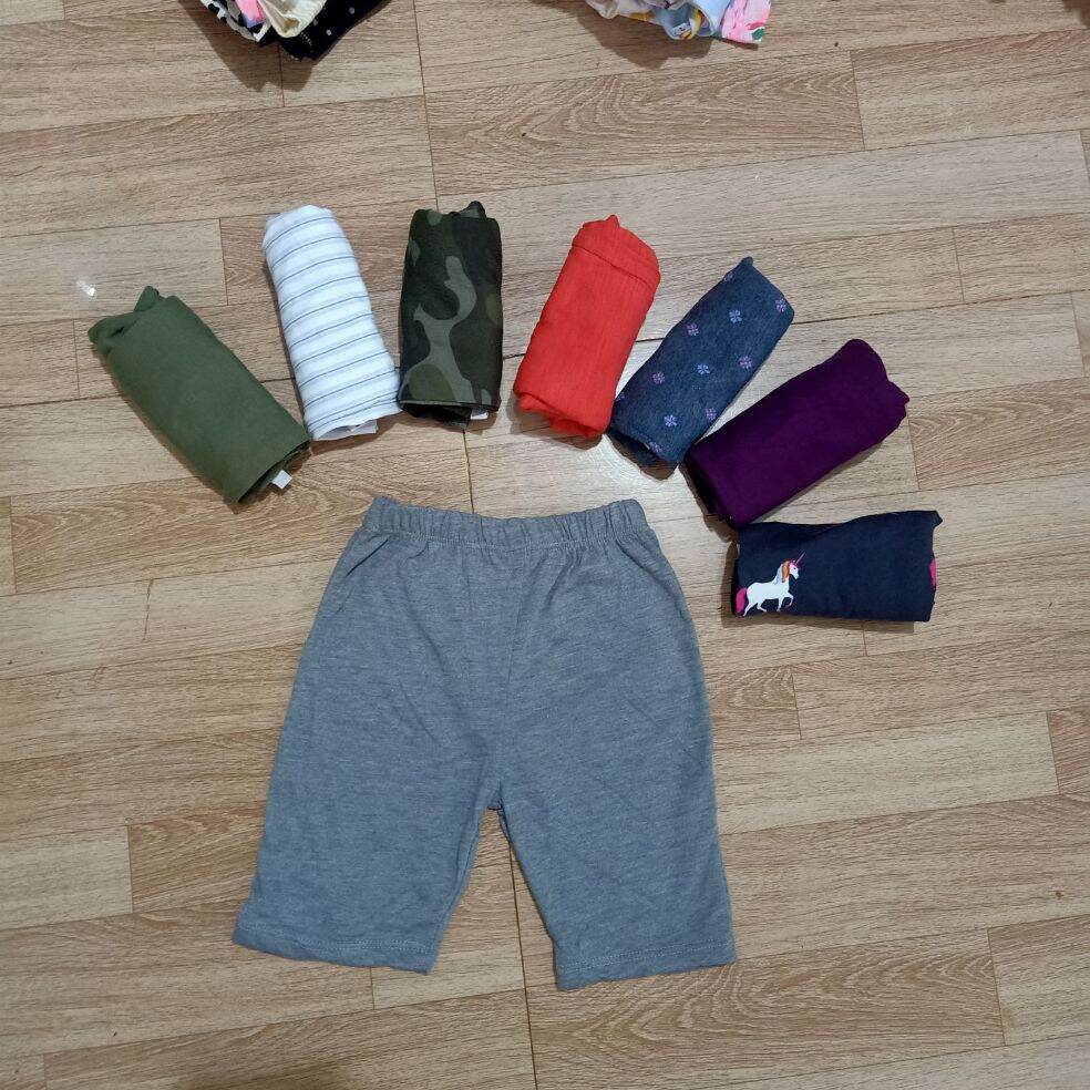 Sét 5 quần đùi cotton đẹp cho bé (10-13kg)