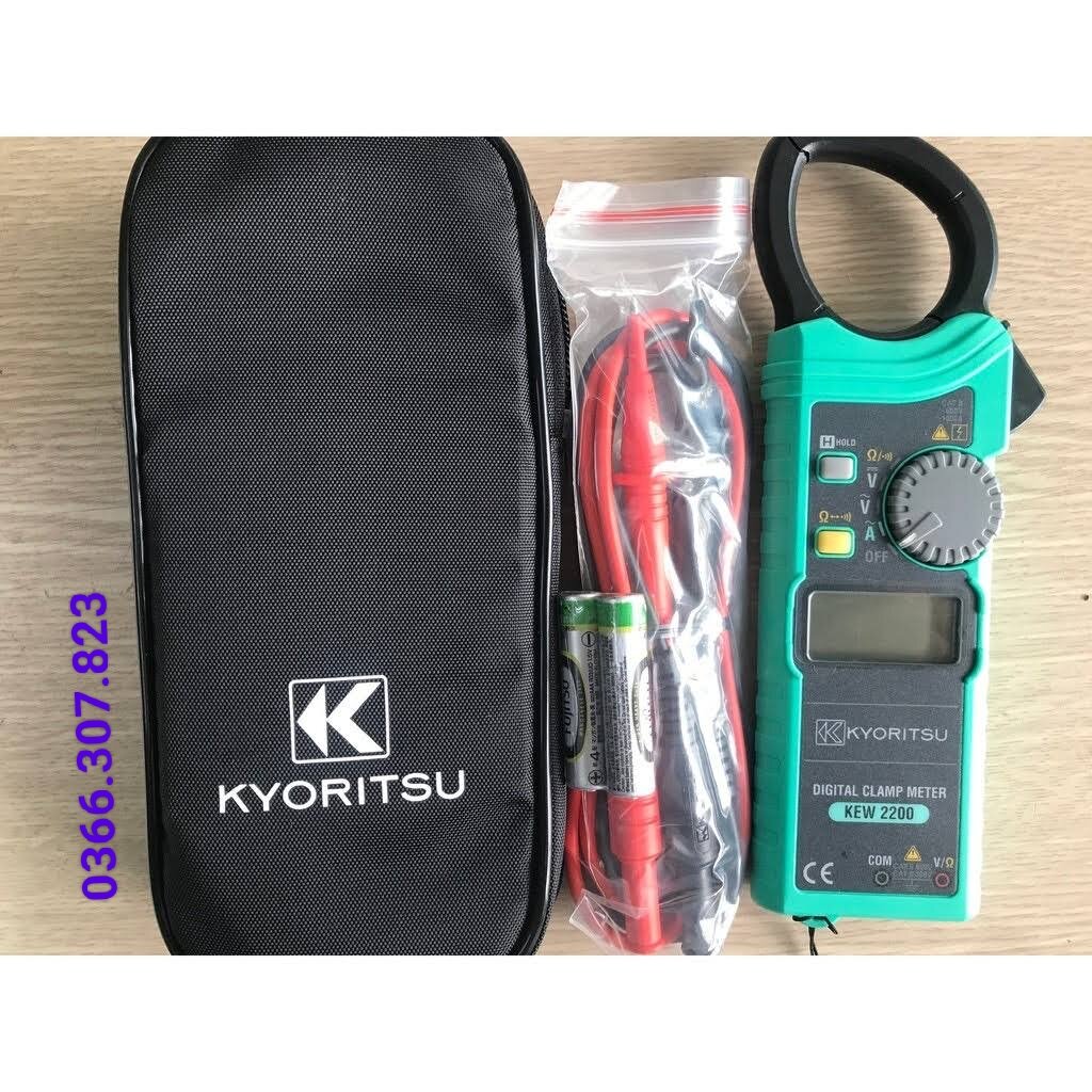 Ampe kìm đo dòng AC Kyoritsu 2200 (1000A)