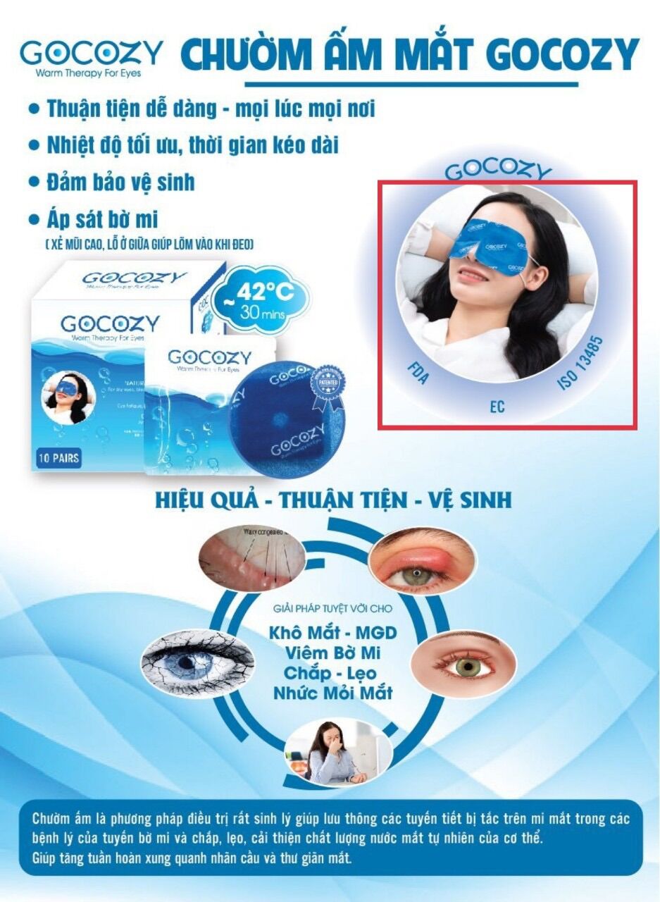 MIẾNG CHƯỜM ẤM MẮT GOCOZY
