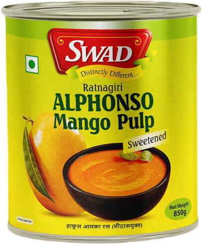 Alphonso Mango Pulp 850g