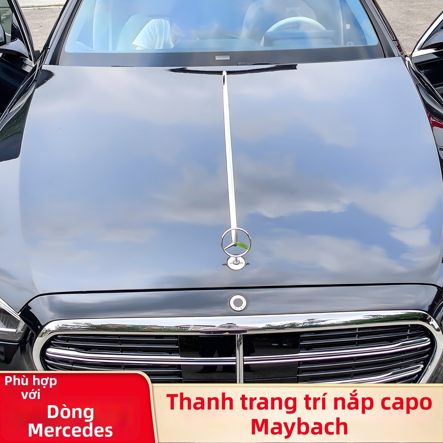 Fit W223 S-Class Grill Cover Giá 6,021,000 Đồng*Miễn phí vận chuyển