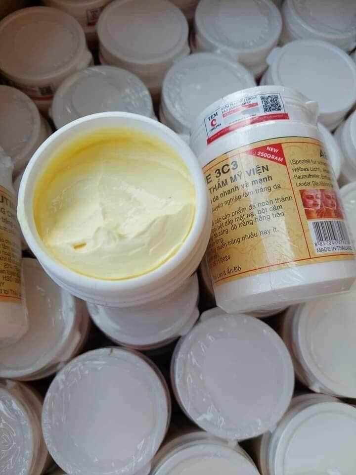 Kem kích trắng body abutin 3C3 thái lan 250gr