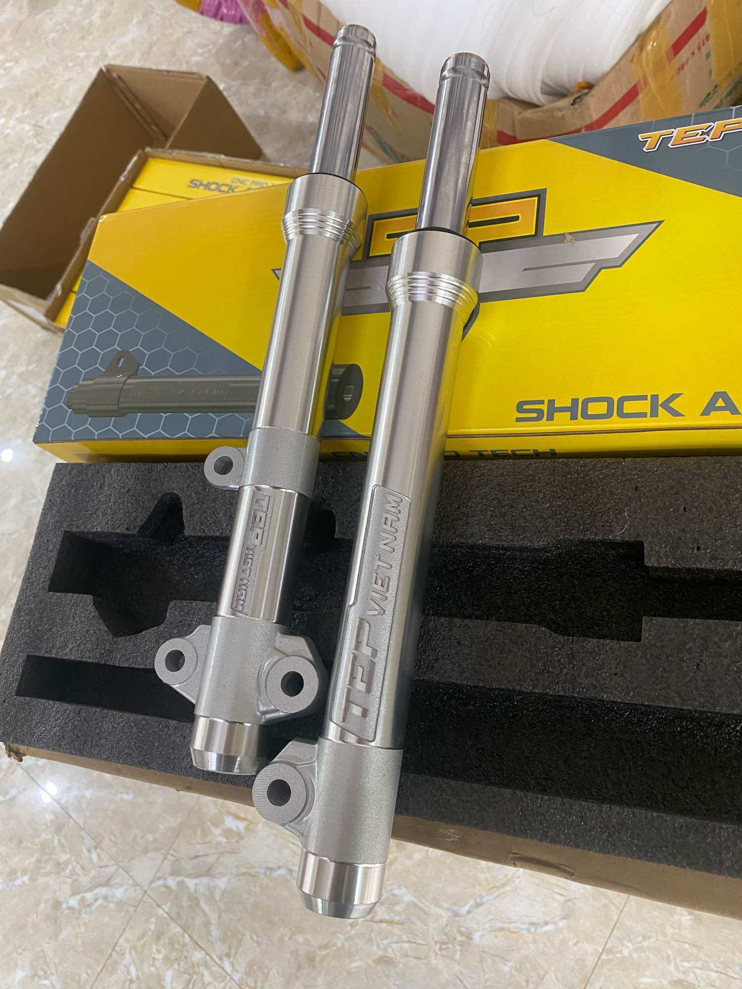 Phuộc Phay CNC cắt ti sẵn 3 phân Sirius 50/110