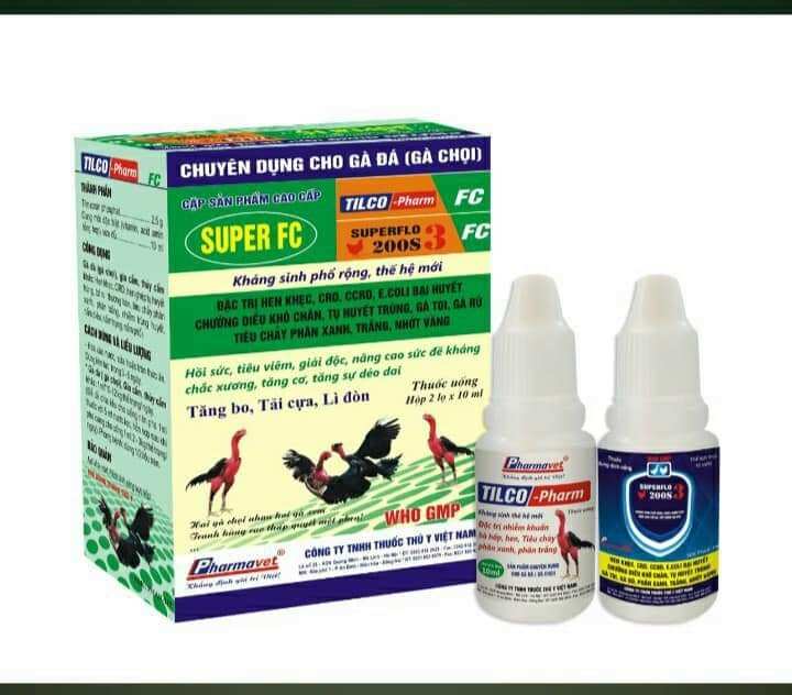 Trị hen khẹc gà đá