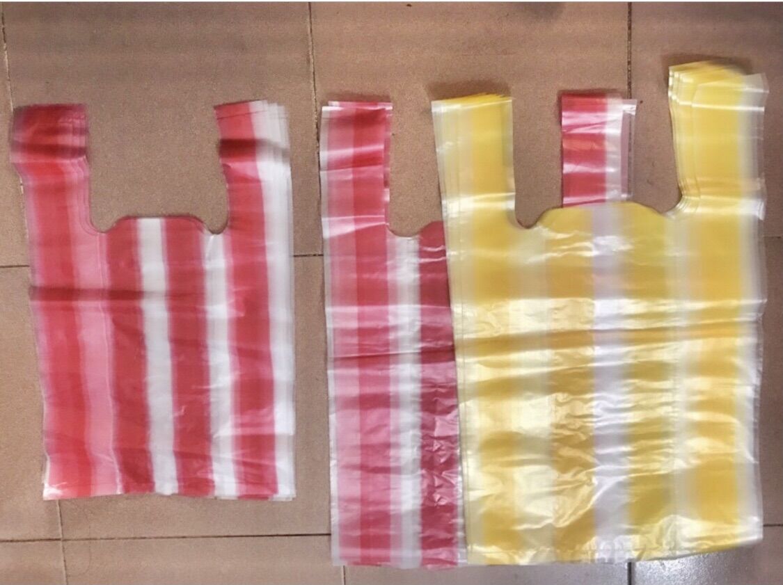(Thick type) 1KG THICK STRIPED BAG HOLDS FROM 3-5kg