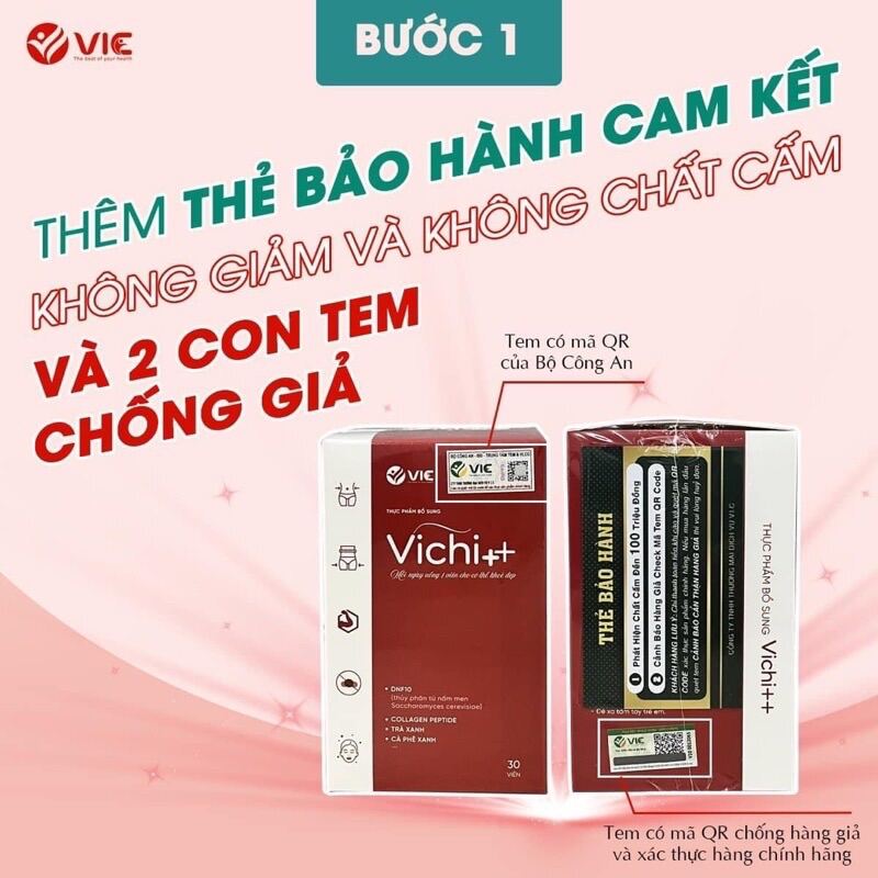 VICHI+ KÈM KHOÁ CÂN (mẫu mới có thẻ bảo hành)