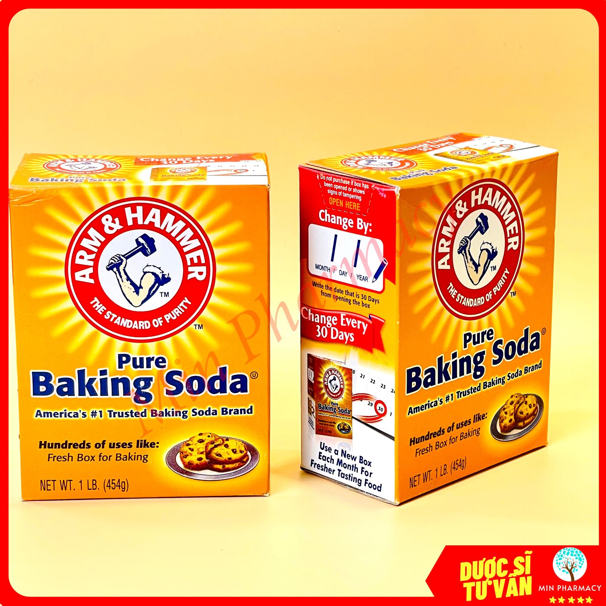 Bột Đa Dụng Pure BAKING SODA Arm & Hammer 454g - Minpharmacy